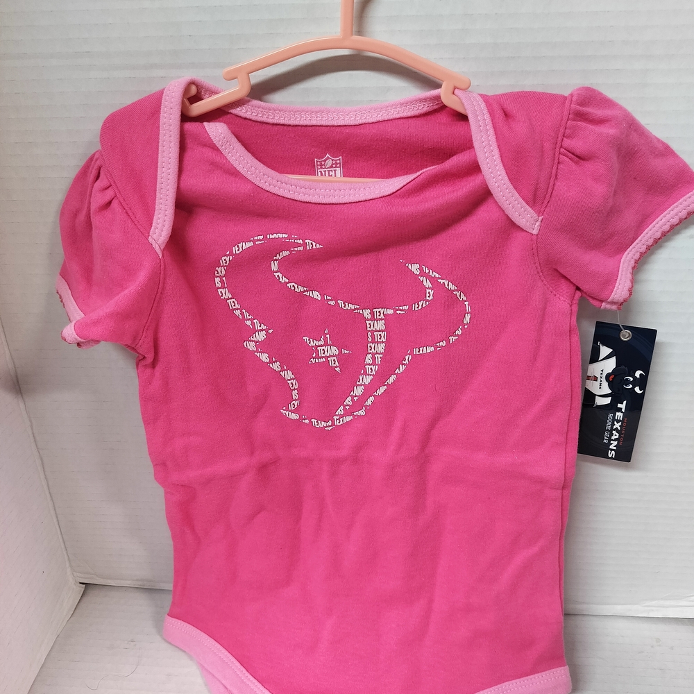 NFL Pink Baby Onesie